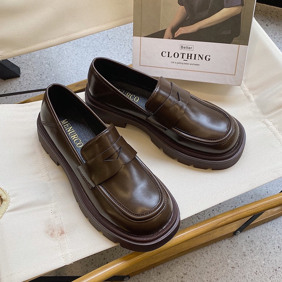 Giày nữ vintage Ulzzang Oxford Lolita nữ đế dày phong cách Anh Quốc