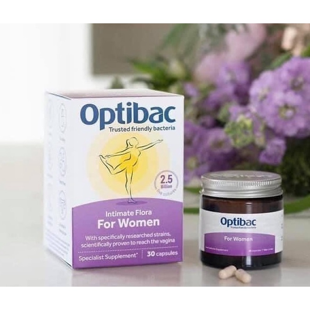 Men vi sinh OptiBac Probiotics 30 viên cho phụ nữ
