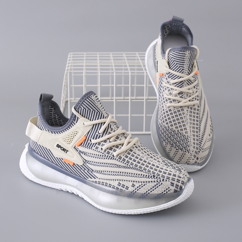 Giày Thể Thao Nam Đế Cao Cực Chất  TT12 Màu Xám