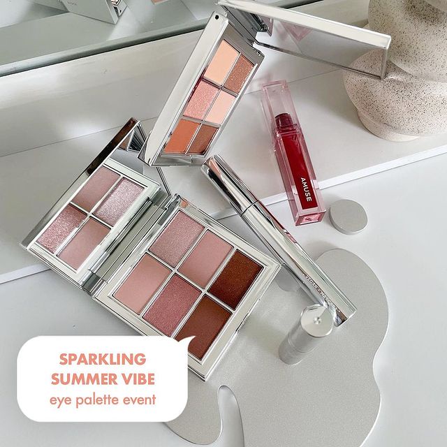 Bảng phấn mắt AMUSE Eye Vegan Sheer Palette - Ninishop