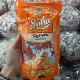 KẸO HẠT ĐIỀU ÍT NGỌT SOHA.