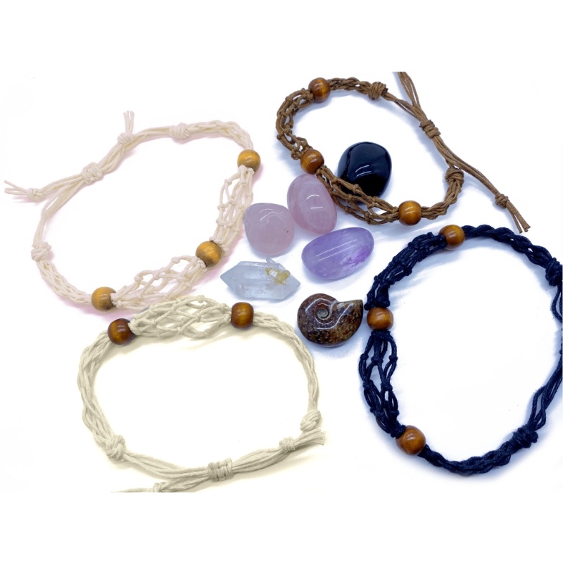 Giá Đỡ Vòng Đeo Tay Bằng Đá Pha Lê DIY Có Thể Điều Chỉnh