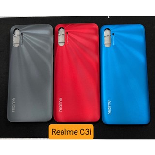 Bộ vỏ realme c3i zin full bao gồm vỏ lưng/sườn/bộ nút bấm/kính camera/khay sim
