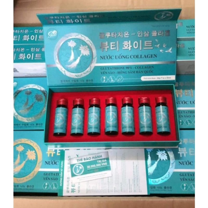 Nuớc uống collagen hồng sâm hàng chính hãng
