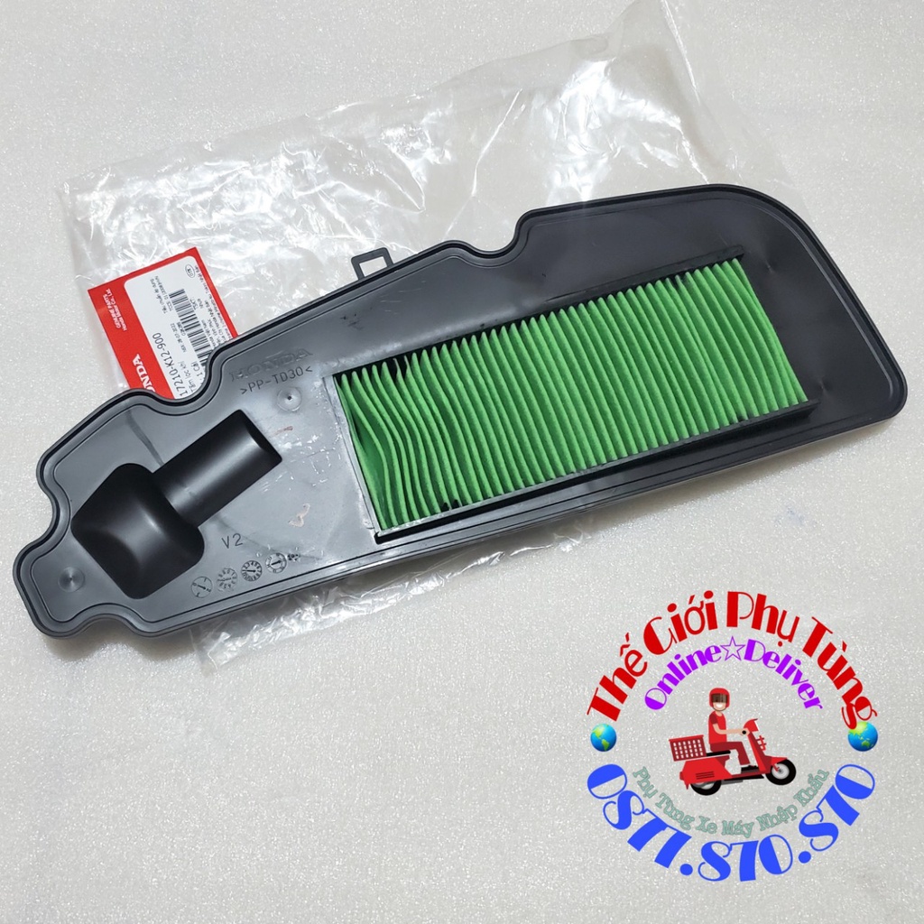 Lọc gió Lead 2013-2021 Zin Honda Việt Nam - 17210-K12-900