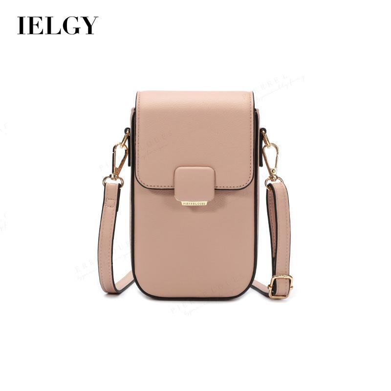 IELGY Túi Đeo Chéo Đựng Điện Thoại Khóa Nam Châm Phong Cách retro Dành Cho Nữ