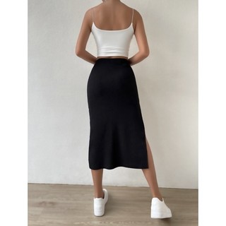 [ BIGSIZE TRÊN 55KG ] CHÂN VÁY LỬNG XẺ TÀ bigsize nữ