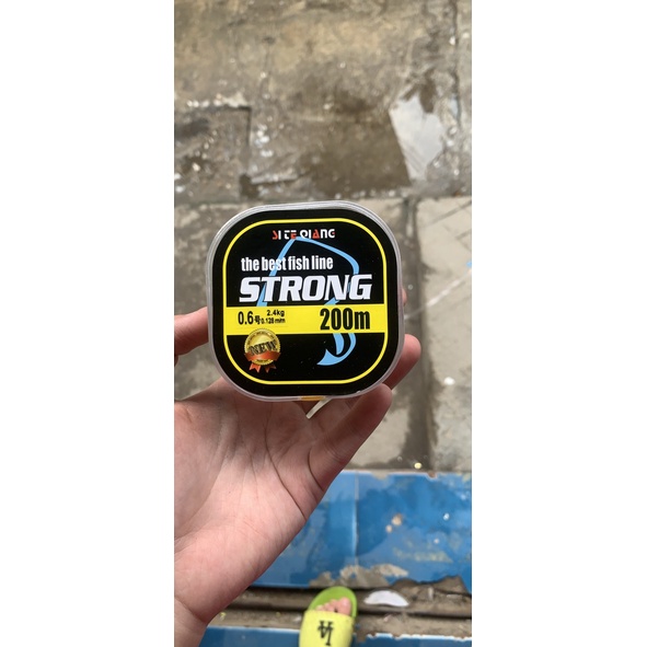 cước câu cá cước nhật strong 200m tàng hình siêu bền