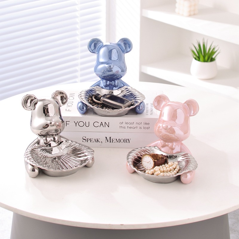 Kệ Để Giày / Chìa Khóa Cửa Tủ / Lối Vào / Cửa Ra Vào / Tủ Phòng Khách Hình Gấu