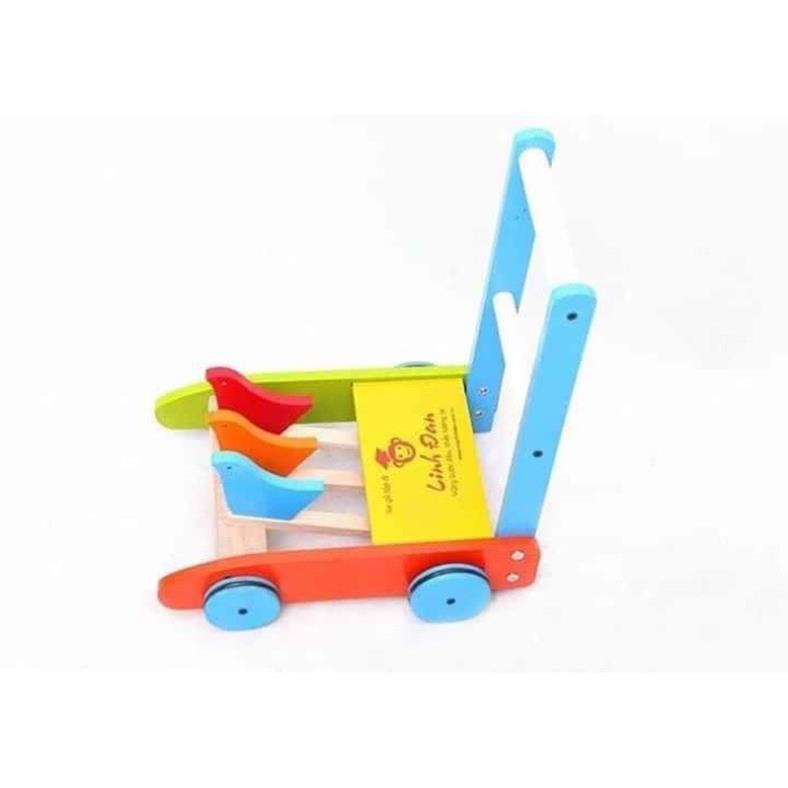 Xe đẩy tập đi cho bé cho bé chống lật kèm nhạc và đèn