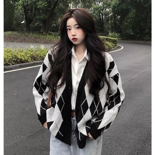 Áo khoác len 2 túi ulzzang