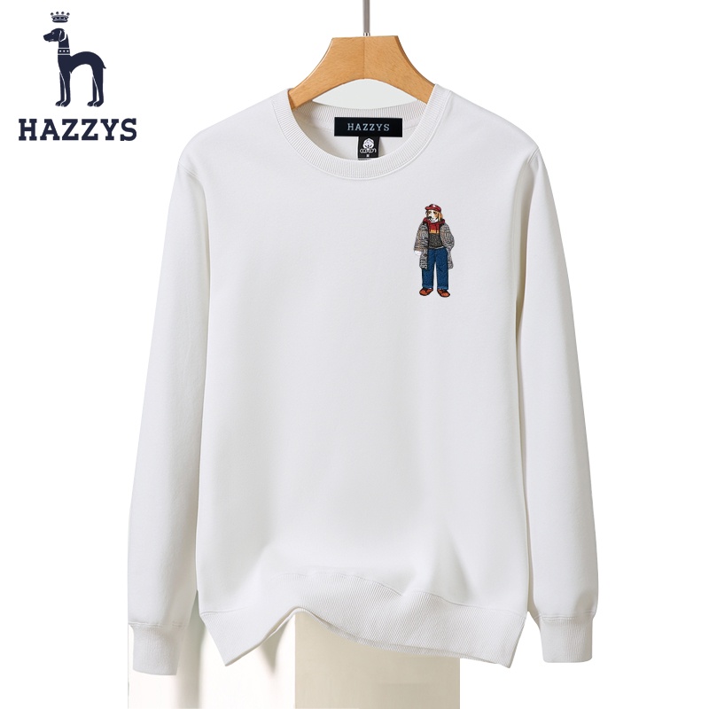 Hazzys Hazzys Áo Nam In Hình Thường Ngày Retro Phiên Bản Hàn Quốc Hàng Đầu Hợp Thời Trang