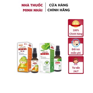 Xịt họng bổ phế nam hà trẻ em và người lớn
