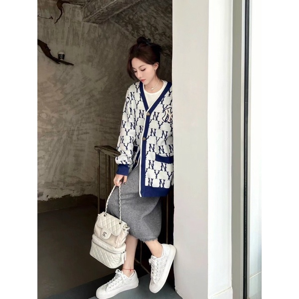 Áo Khoác Len Cardigan NY Cao Cấp