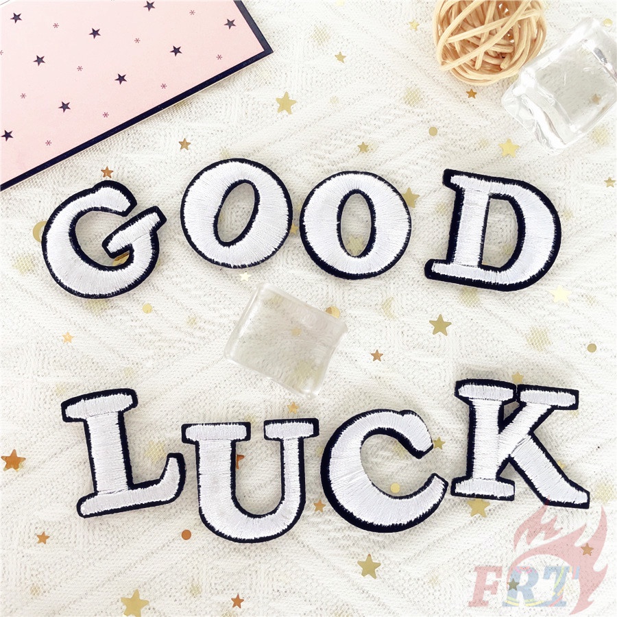 1pc ❣️ Sticker Ủi Thêu Chữ Cái Tiếng Anh ❣️ Sticker Ủi Thêu Hình Chữ Cái