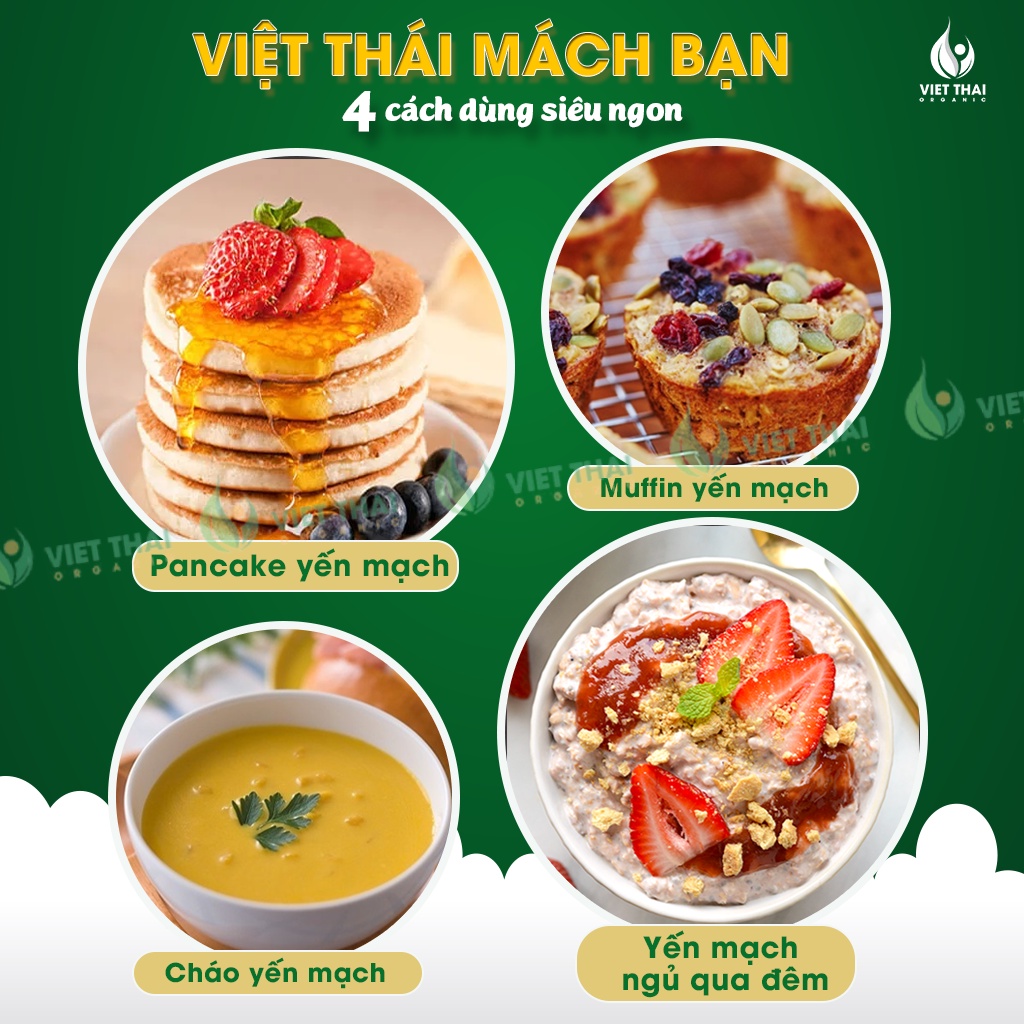 [NEW] Yến mạch G'Nut 100% Organic Hữu Cơ Cán Vỡ / Dẹp Giảm Cân Ăn Kiêng (500g)