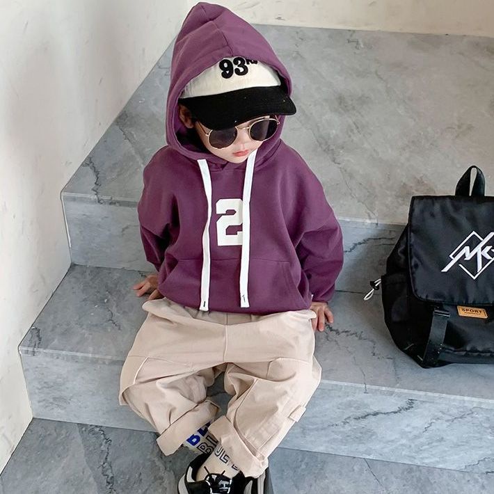 Áo Hoodie Nam Tay Dài In Hình Kỹ Thuật Số Phong Cách Hàn Quốc Mới