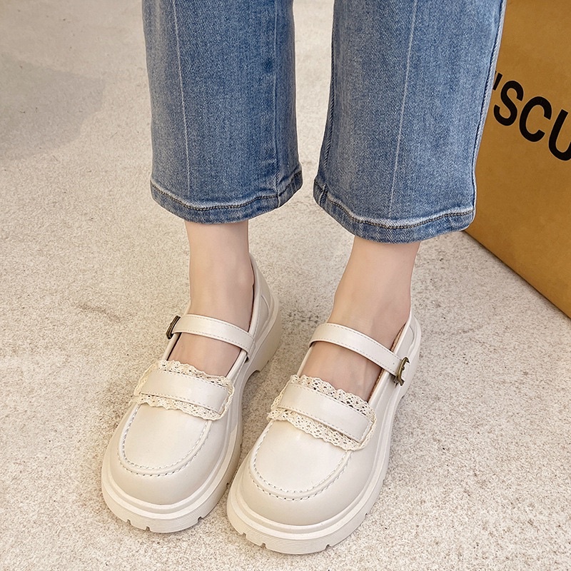 Giày lolita nữ da nhám phong cách tiểu thư nhẹ nhàng giá rẻ cao cấp LAVASA GD005 -amynguyen8302