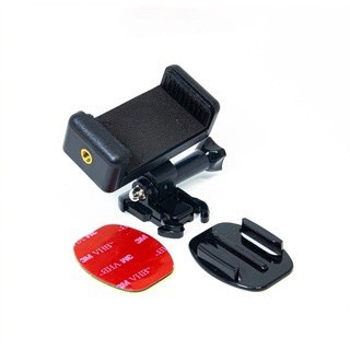 Kẹp Điện Thoại Dán Lên Mặt Đồng Hồ Xe Máy, Có Đế Cài Dễ Tháo Lắp - Tiện Lợi (Kèm Miếng Dán 3M Siêu Dính)