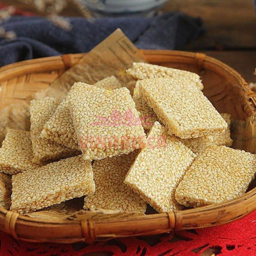 Kẹo vừng thanh, Kẹo mè trắng Vinbisca thơm giòn 150g