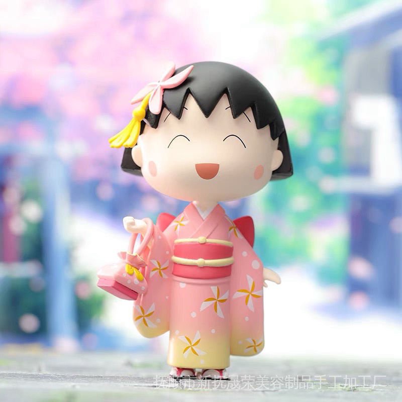 Mô Hình Búp Bê Cô Gái Mặc kimono Nhật Bản Dễ Thương 2Madjapan Cherry Maruko Series 2