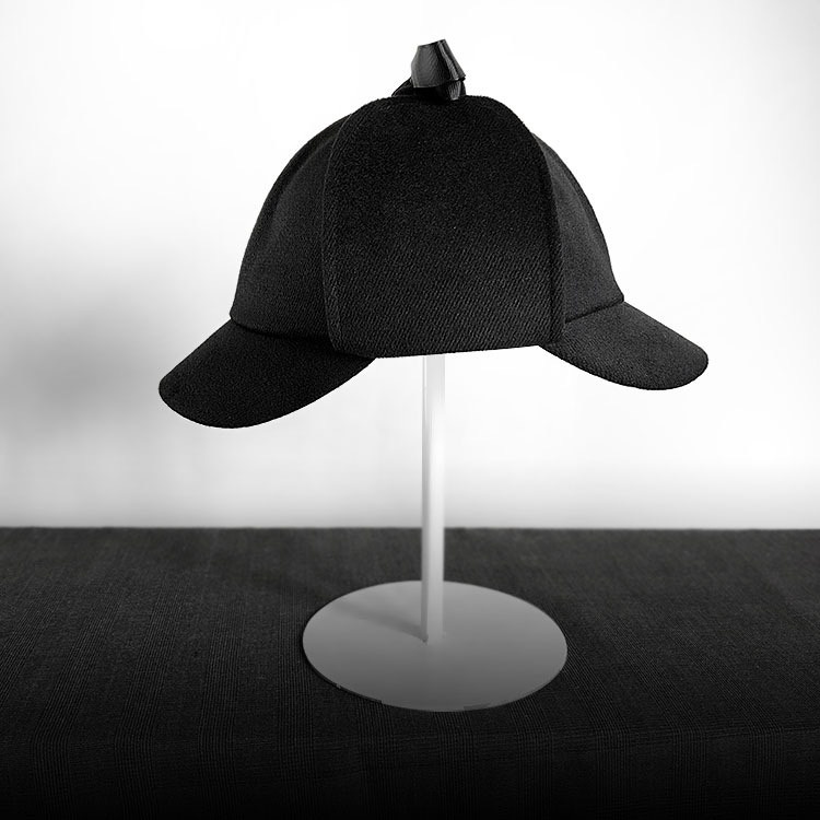 MŨ NÓN SHERLOCK HOLMES UNISEX THẮT NƠ ĐỈNH ĐẦU ĐÁNG YÊU