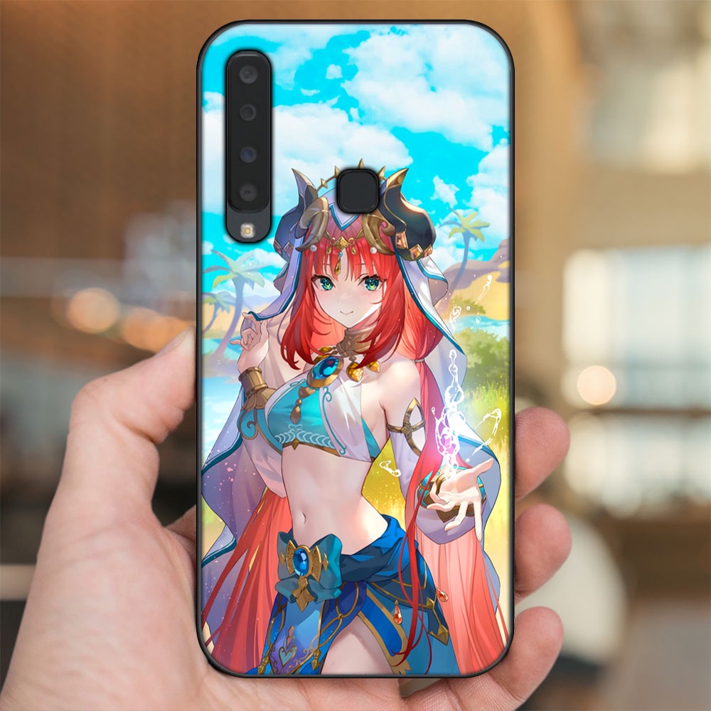 Ốp lưng Samsung A9 2018 viền đen in hình Nilou Genshin Impact