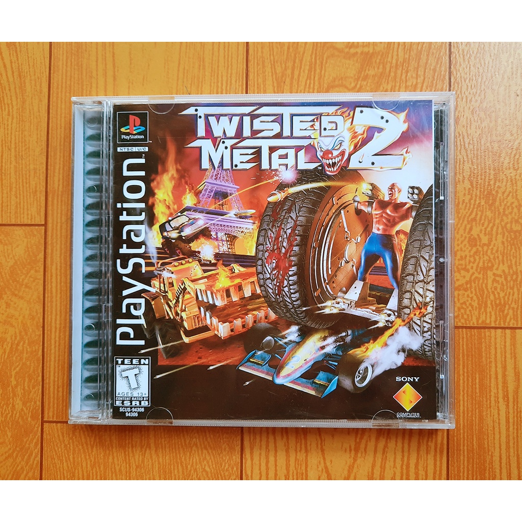 Game ps1 Twisted metal 2 no brand