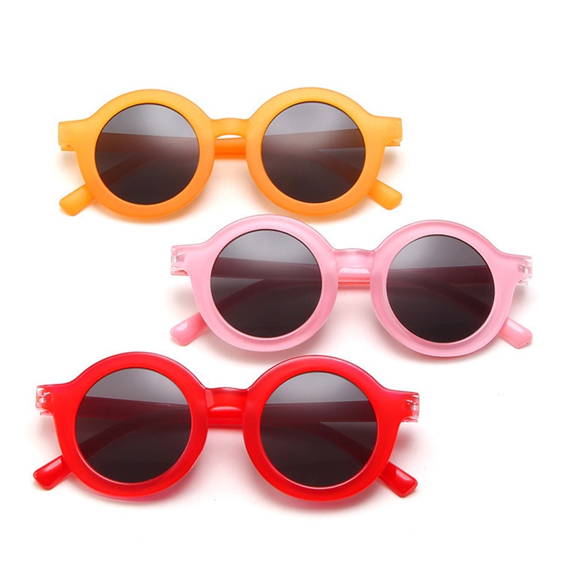 Kính Mát Chống Tia UV400 Dễ Thương Cho Bé Gái