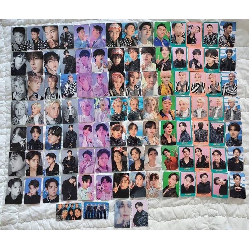 BTS Lucky box card des và card off