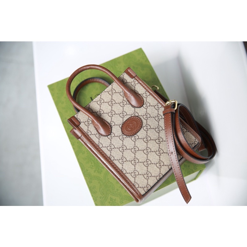 Túi Xách Tote Gucci Mini Size 20x16x7  -  By Anh Dinh Phuong