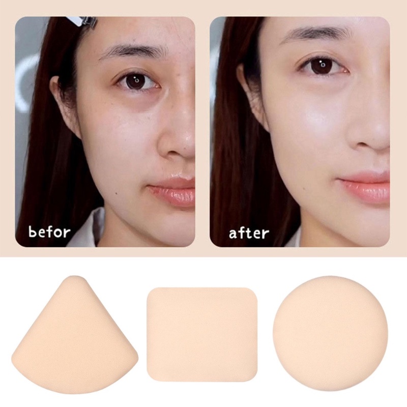 1 Mút Trang Điểm Cotton Mềm Mại Co Giãn Đa Năng Tiện Dụng