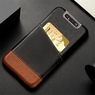Bao Da Điện Thoại PU Có Ngăn Đựng Thẻ Cho Samsung Galaxy A80 Samsung Galaxy A80 A 80 SM-A805F / DS Coque