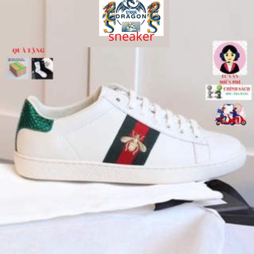 Giày Thể Thao gucci ong,gucci rắn,Cao Cấp Full Size Nam Nữ Phong Cách Hàn Quốc/dragon_store88