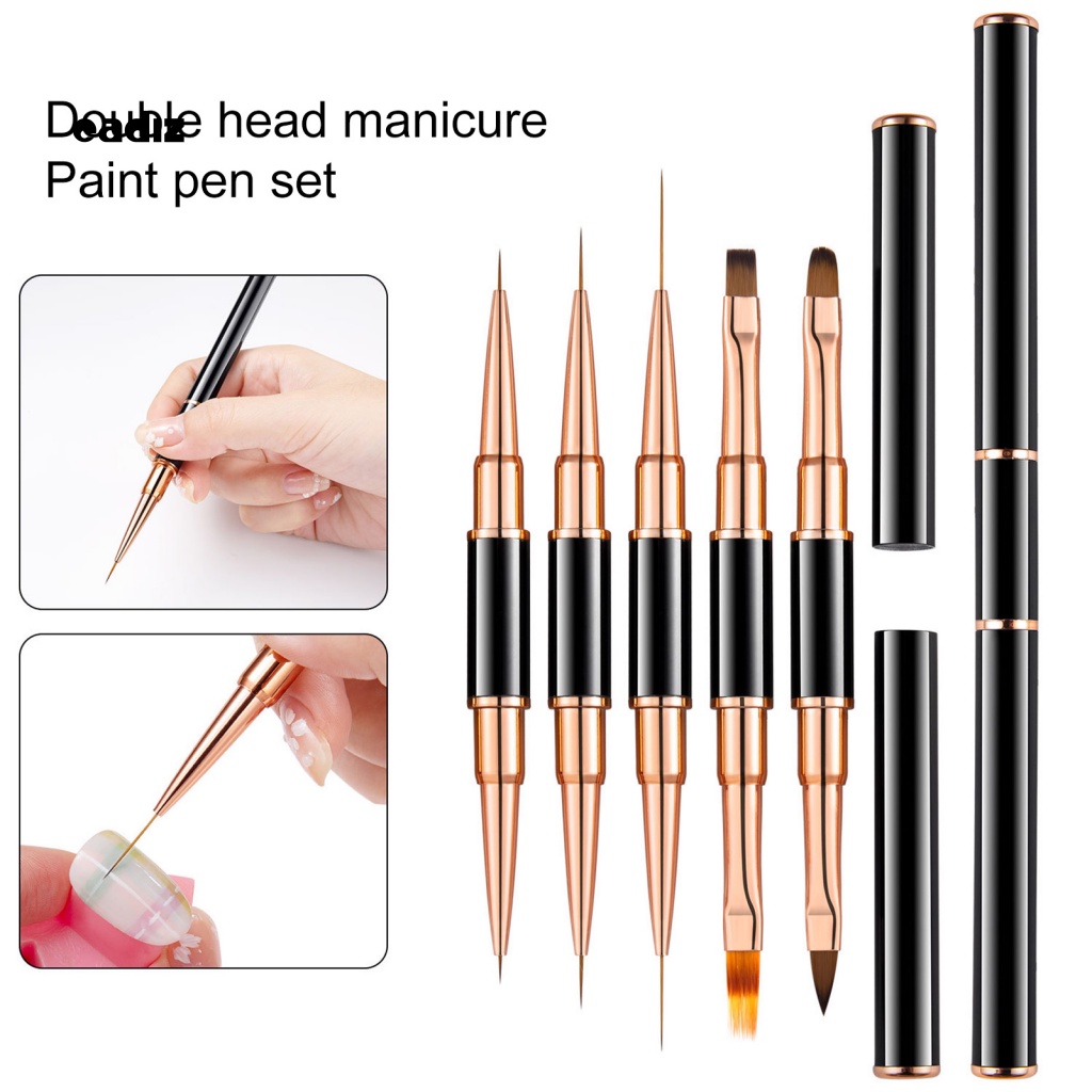 Set 5 Cọ Vẽ Trang Trí Móng Tay Nghệ Thuật Thoải Mái