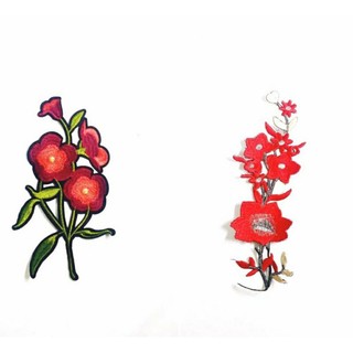 Hoa thêu ủi nhiệt trang trí lên áo