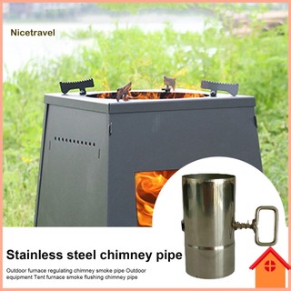 Ống dẫn lò sưởi củi / gỗ chống bỏng tiện dụng