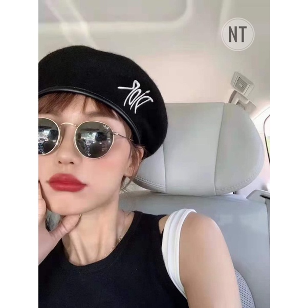 Mũ nồi dạ D thêu full tag mác