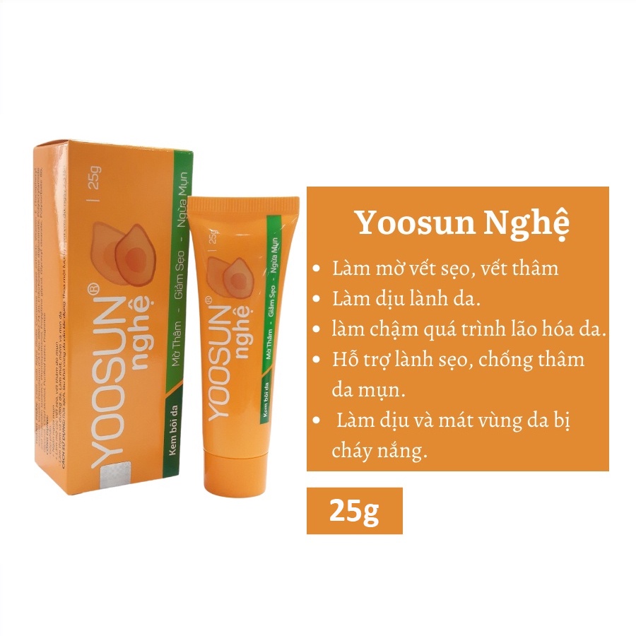 [CHÍNH HÃNG] Kem bôi da Yoosun Rau má / Nghệ / Acnes - Ngừa mụn, mát da, giảm sẹo, mờ thâm, dịu da, dưỡng ẩm, mềm mịn da