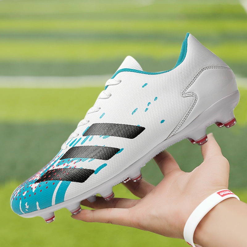 Luo Venom Bee Giày Bốt Đá Bóng Đinh Dài Đinh Nhọn Cho Nam Sinh Thanh Thiếu Niên Vịt Mandarin