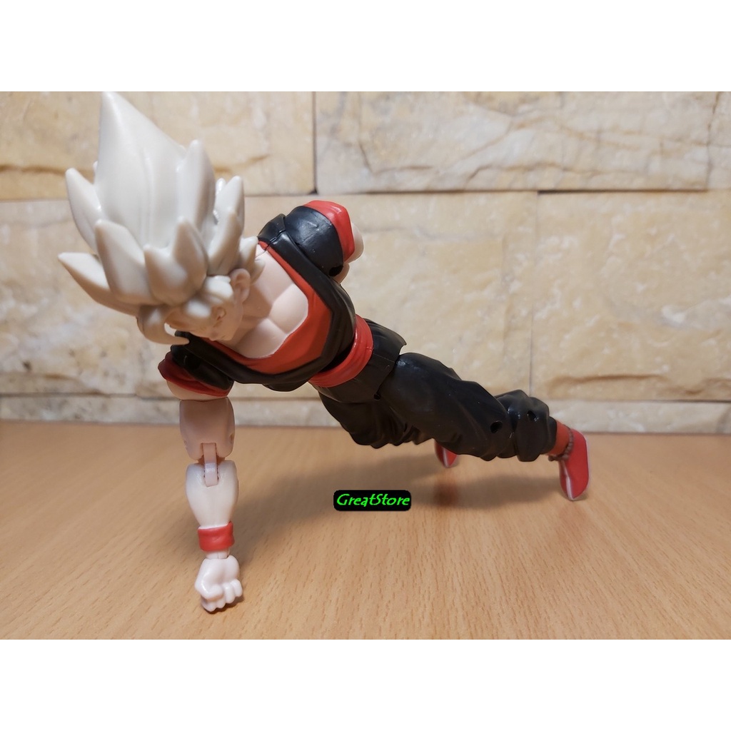 Mô hình nhân vật Vegeta, Trunks, Black Goku super saiyan Dragonball FIGMA Action Figure 15 cm cử động được