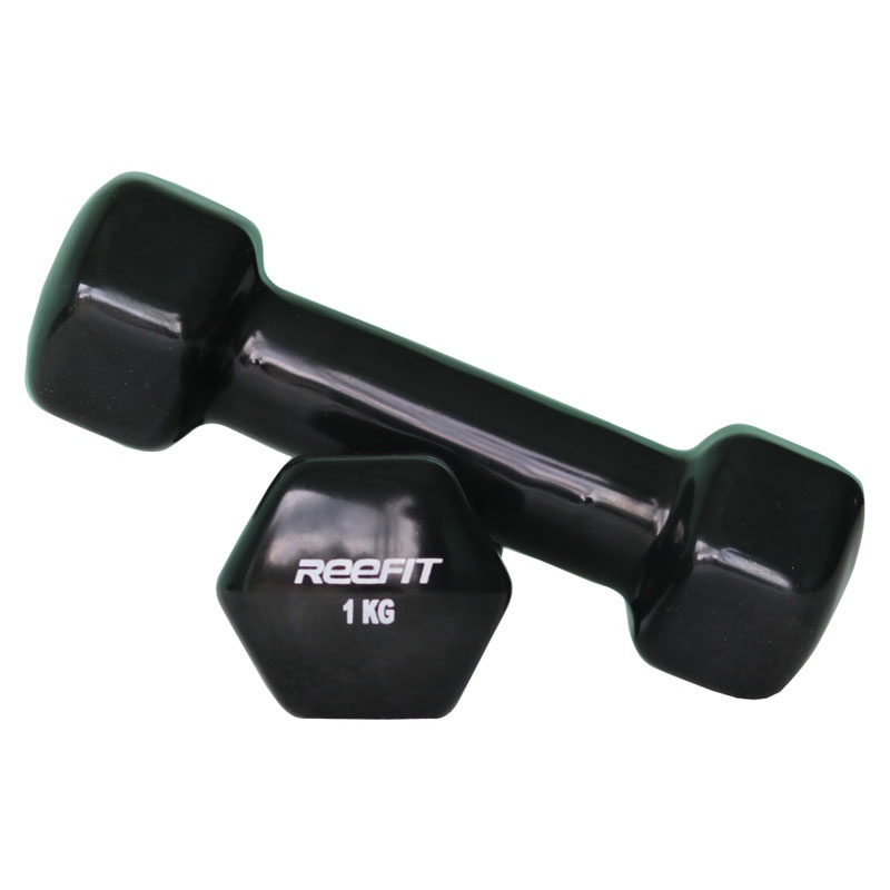 Bộ 2 tạ tay cao su 1kg Reefit