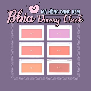 Má hồng kem Bbia Downy Cheek / dạng phấn Bbia Ready To Wear Powder Cheek