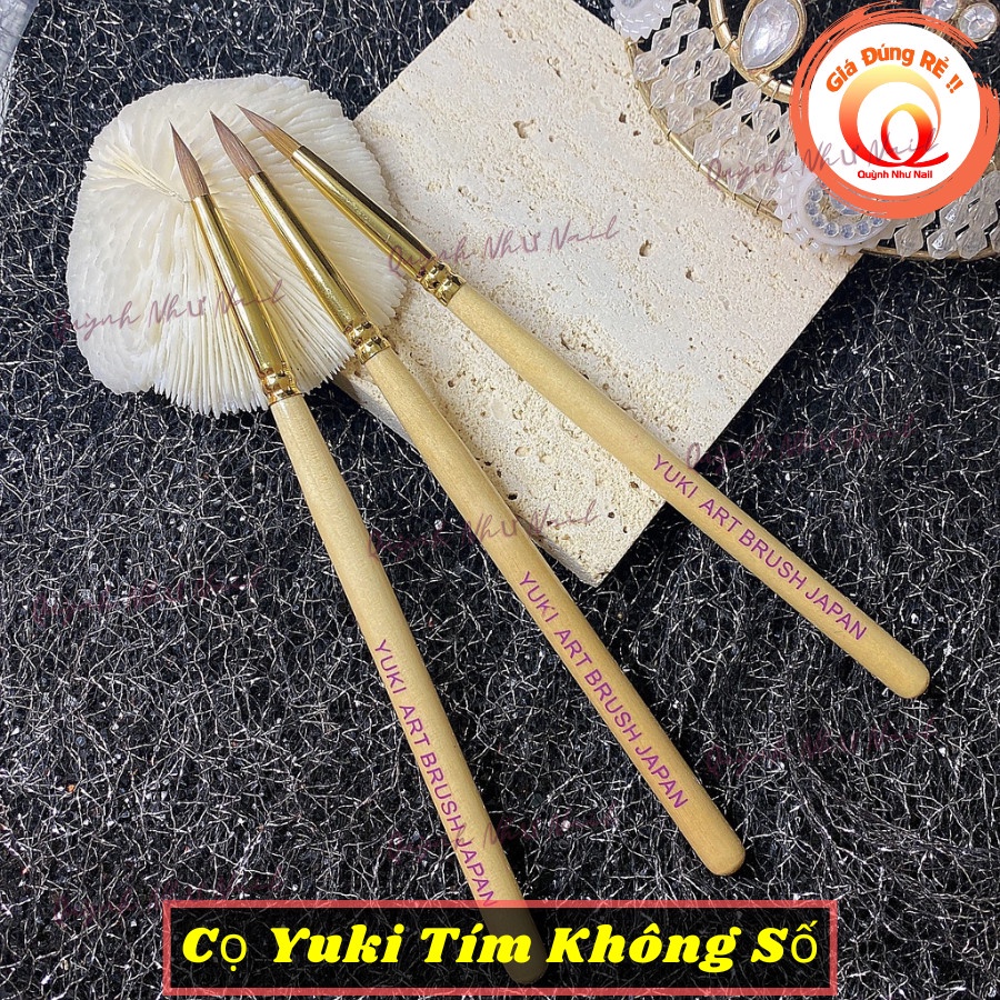 Cọ Yuki Tím Không Số