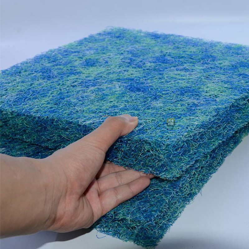 Bùi nhùi lọc nước bể cá, hồ cá Koi kích thước 1mx1mx3.8cm