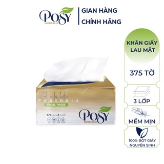 Khăn giấy rút lụa POSY 375 tờ/3 lớp F375