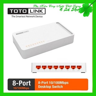 Cổng chia mạng switch 8 port totolink 10/100mbps s808 - chính hãng bảo hành 2 năm