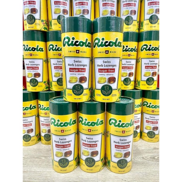 KẸO NGẬM THẢO MỘC RICOLA CRANBERRY