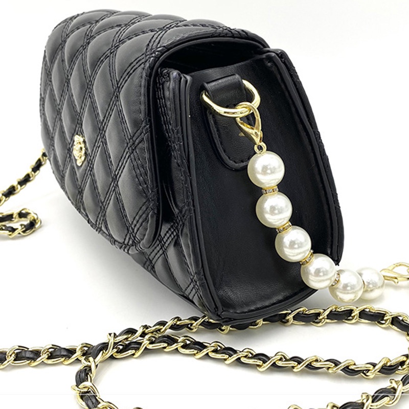 IELGY Túi Đeo Chéo Dây Xích Hình Thoi Thời Trang Cho Nữ