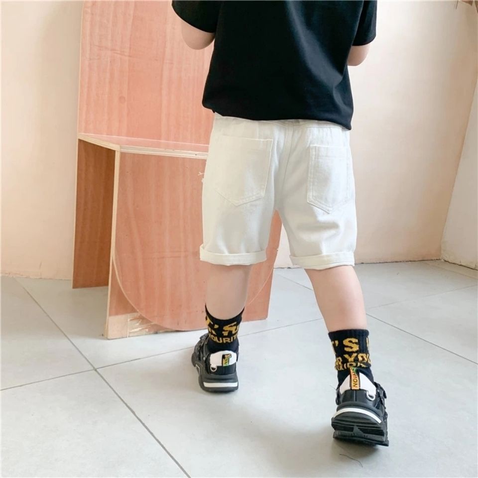 ☒☈TMQuần Short cotton Mỏng Thời Trang Mùa Hè Phong Cách Hàn Quốc Cho Bé Trai
